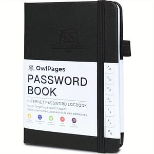 Password Book With Alphabetical Tabs. Hardcover Notebooks For Seniors, Internet Password Logbook Journal, Address Organizer For Computer & Website , Pocket Size Address Books Shop Online at Dubai Trades