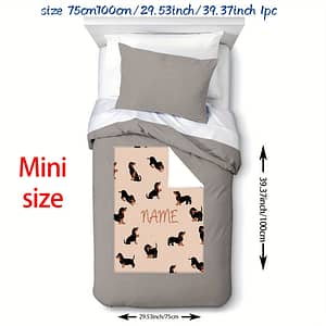 Personalized , Name Dachshund Dog Throw Blanket – , Warm & For Couch, Bed, Office – Holiday , All- Bedding Shop Online at Dubai Trades