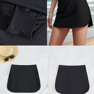 Plain Black Color High Waist Bikini Skirt, Women’s Swimwear & Clothing Bikinis Shop Online at Dubai Trades 2