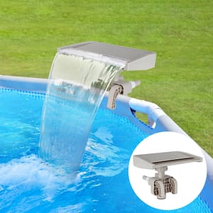 Plastic Waterfall Fountain For Above-ground Pools – Poolside Cascade Attachment For Refreshing Pool Experience Parts & Accessories Shop Online at Dubai Trades