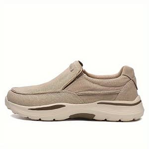 Plus Size Men’ Color Breathable Slip On Canvas Loafer Shoes, Comfy Non Slip Eva Sole Durable Walking Shoes, Men’s Footwear Clothing, Shoes & Jewelry Shop Online at Dubai Trades