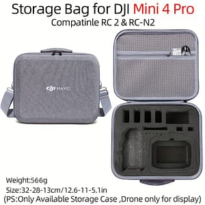 Porseejie 4 Pro & Rc-n2 Case – Eva Shoulder Bag, Portable Protective Carrying Box For Photography And Gear Accessories & Supplies Shop Online at Dubai Trades