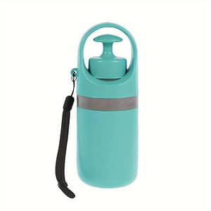 Portable Dog Poop Scooper With Bag Dispenser – Plastic, Teal, Claw Design For Efficient Waste Pickup, Includes Leak-proof Bags, Ideal For Outdoor Use Dogs Shop Online at Dubai Trades 2