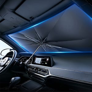 Portable, Foldable Car Windshield Sunshade, Protect Your Car Automotive Shop Online at Dubai Trades