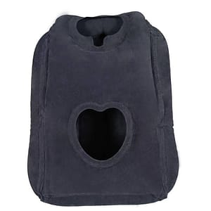 Portable Inflatable Travel Neck Pillow With Heart Cutout, Hand-washable Nylon Cover For Airplanes, Cars, Buses, Trains, Office & Camping Bed Pillows & Positioners Shop Online at Dubai Trades
