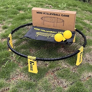 – Portable Mini Volleyball Set For Outdoor Fun – Durable Abs Material, Beach & Backyard Games Basketball & Volleyball Sets Shop Online at Dubai Trades 2