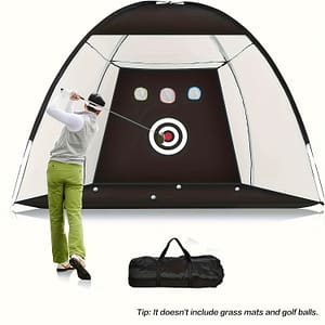 Practice Net With Ball Bag – Backyard Swing Training & Gift For Men And Golfers Golf Shop Online at Dubai Trades 2
