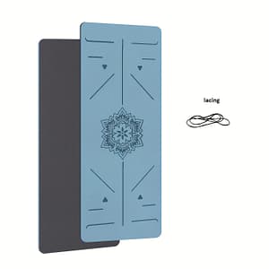 Premium Tpe Yoga Mat With Lines – Non-slip, Fitness & Training Gear, Exercise & Fitness Shop Online at Dubai Trades