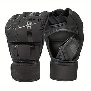 Prograde Kickboxing Gloves For Men And Women – Fingerless Mma Gloves For Muay Thai, Sparring, And Punching – Enhanced Grip And Protection Boxing Shop Online at Dubai Trades