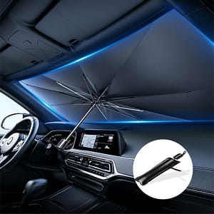 Protect Your Car From The Sun With This Portable, Foldable Car Windshield Sunshade Automotive Shop Online at Dubai Trades