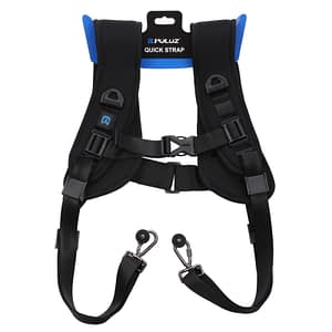 Puluz Quick Release Double Shoulder Harness Soft Pad Decompression Foam Strap Belt For Dslr Digital Cameras Bag & Case Accessories Shop Online at Dubai Trades 2