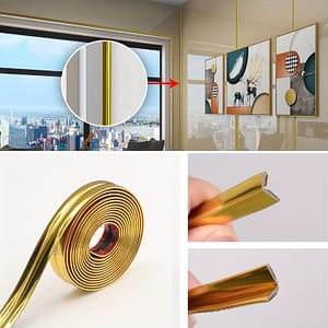 Pvc -adhesive Decorative Line Frame Decoration Line Background Wall Decoration, Peeling And Pasting Decoration On Of The Back Panel, -adhesive Lining For Corner Decoration Building Materials Shop Online at Dubai Trades