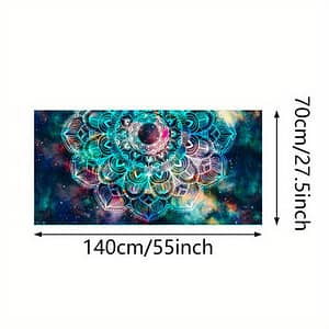 Quick-dry Microfiber Beach Towel – Tropical , Lightweight & Absorbent, Swimming, Gym, Yoga – Companion Bath Shop Online at Dubai Trades