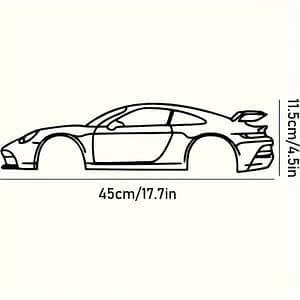 Racing Car Silhouette Metal Wall Art – Perfect Gift For Car Enthusiasts, Indoor/outdoor Decor For Home & Bedroom Hanging Ornaments Shop Online at Dubai Trades