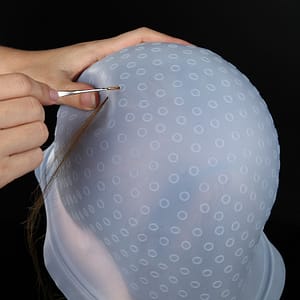 Reusable Silicone Hair Cap And Dyeing Cap Hairdressing Accessories For Barber Salon Beauty & Personal Care Shop Online at Dubai Trades 2