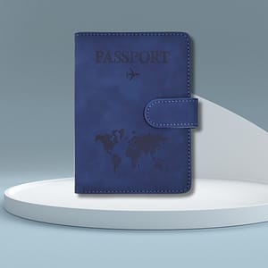 Rfid Blocking Passport Holder Sleeve Book With Latch, Retro Solid Color Trendy Documents Package, Perfect For Traveling & Business Trips Clothing, Shoes & Jewelry Shop Online at Dubai Trades