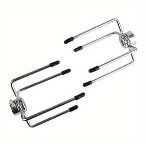 Rotisserie Meat Fork Rotisserie Bbq Forks 2pcs/set Stainless Steel Bbq Forks Charcoal Barbecue Skewers Shop Online at Dubai Trades