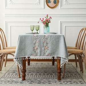 Scandinavian And Linen Room Decoration Tablecloth Rectangular Fabric Coffee Table Cloth Tablecloth Of Dining Table Tablecloths Home & Kitchen Shop Online at Dubai Trades