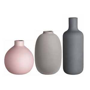 Set Of 3 Ceramic Vase, For Table, Living Room, Shelf, Bookshelf And Entryway Décor Home & Kitchen Shop Online at Dubai Trades