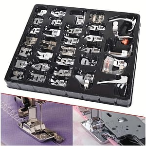 Sewing Machine Supplies Presser Foot Feet For Sewing Machines Feet Kit 32pcs Arts, Crafts & Sewing Shop Online at Dubai Trades