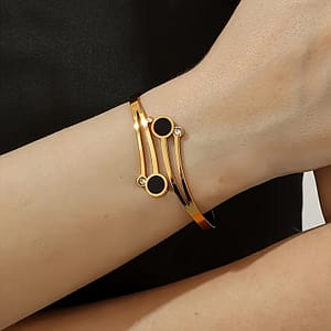 Shell Stainless Steel Spring Cuff Bracelet – , Fade-resistant, Birthdays, Valentine’s, Mother’s Day & Ramadan Bracelets Shop Online at Dubai Trades