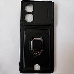 Shockproof Push Window Slide Cover Camera Lens Protector Tpu Phone Case With Ring Holder And Card Slot For Infinix Note 40 Pro/pro+ 5g Cases, Holsters & Sleeves Shop Online at Dubai Trades