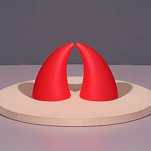 Silicone Material Demon Horn Helmet Decoration, Motorcycle Helmet Modification Demon Horn Decoration Cycling Shop Online at Dubai Trades