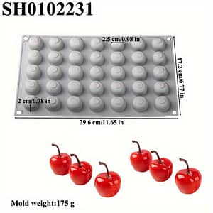 Silicone Molds, 35-cavity, For Chocolate, Gummies, Mousses, And Cake Decorating Tools Bakeware Shop Online at Dubai Trades