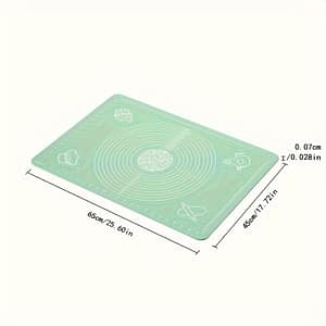 Silicone Pastry Mat With Non-slip Surface – Baking, Rolling Dough, Making Candy & – Food-safe, Easy To Clean Kitchen Counter Accessory For Holiday Baking Baking Mats Shop Online at Dubai Trades