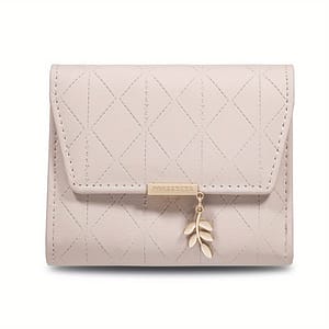 Simple Argyle Pattern Short Wallet, Solid Color Clutch Purse, Women’s Classic Credit Card Holder Accessories Shop Online at Dubai Trades