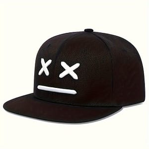 Snapback Baseball Cap With Embroidered Expression – Adjustable, Breathable Sun Hat For – Fashionable Curved Brim Golf & For Men And Women Accessories Shop Online at Dubai Trades