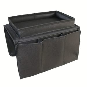 Sofa Armrest Organizer With Built-in Tray – Multi-compartment Storage For Remote Controls, Magazines, Snacks & Drinks – Durable Fabric Side Pocket For Living Room, Couch, Bedside Clothing & Closet Storage Shop Online at Dubai Trades