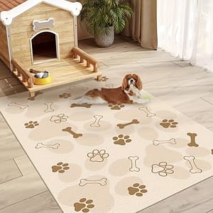 Soft & Breathable Pvc Pet Floor Mat For – Easy-clean, , And Comfortable With Cute Cartoon Design – Ideal For Small To Large Breeds, Floor Mats For Home Bed Mats Shop Online at Dubai Trades