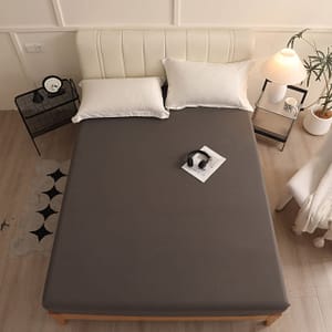 Soft & Breathable Waterproof Fitted Sheet With – Bedroom, , Dorms & Hotels – Machine Washable, White, Mattress Protector Waterproof Bedding Shop Online at Dubai Trades