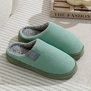 Softtouch, Cozy Men’s Fleece-lined Slippers – Warm, Non-slip Indoor Shoes For Fall/winter, Striped Clothing, Shoes & Jewelry Shop Online at Dubai Trades