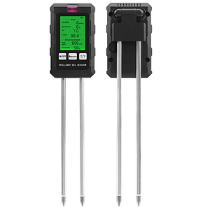 Soil Test Meter, 1 Soil Moisture Meter, Soil Temperature, Ph Meter, With Plastic Material, Dry Battery Power Supply, Without Battery Gardening & Lawn Care Shop Online at Dubai Trades