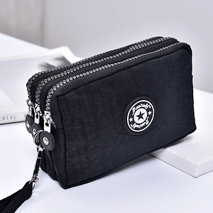 Solid Color Canvas Long Wallet, Casual Credit Card Organizer & Id Card Holder, Women’s Trendy Versatile Daily Wristlet & Coin Purse Accessories Shop Online at Dubai Trades