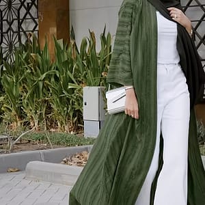 Solid Color Open Front Cover Up, Elegant Long Sleeve Maxi Flowy Versatile Outwear, Women’s Clothing Clothing, Shoes & Jewelry Shop Online at Dubai Trades