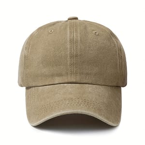 Solid Color Unisex Baseball Cap Vintage Simple Washed Distressed Hats Lightweight Adjustable Dad Hat For Women Men Accessories Shop Online at Dubai Trades