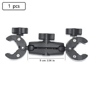 Sports Camera Accessories Clip Bracket Adapter Motorcycle Bicycle Double Clip Bracket For Selfie Stick Monopod Mount Handlebar Stand Automotive Shop Online at Dubai Trades