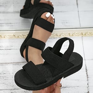 Spring And Summer Fashionable Women’s Outdoor Slip-on Sandals With Platform Low Heel Clothing, Shoes & Jewelry Shop Online at Dubai Trades