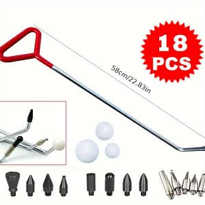 Stainless Dent Repair Kit – Easy-to-use Push Rods & Hooks For Body Dent And Hail Damage Removal, No Power Needed Automotive Shop Online at Dubai Trades