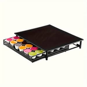 Storage Shelf For Coffee Capsules, Storage Base For Coffee Machine, Storage Base For Capsule Machine, 36 Capsules Storage For Coffee Capsules Coffee Pod Holders Shop Online at Dubai Trades