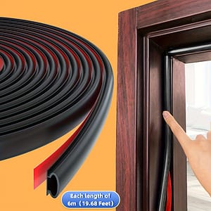 Stripping Strip For /, -adhesive Weatherstrip Soundproofing For Commercial Use //brown 10m/19.68 Feet Business, Industry & Science Shop Online at Dubai Trades