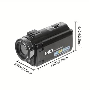 Stuogyum Camera Camcorder With 3inch Ips 270 Degrees Rotation Screen, 16x Digital , 1080i Video Capture Resolution, Hybrid , And 64gb Card Camera & Photo Shop Online at Dubai Trades 2