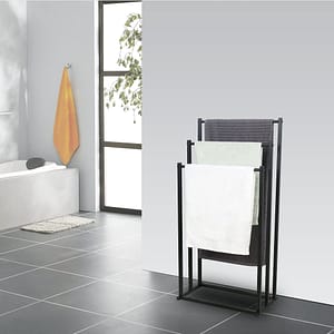 Sturdy And Durable Towel Rack, Vertical Metal Bathtub Rack Towel Rack, Bathroom Storage Rack Hanging Rod Bath Shop Online at Dubai Trades