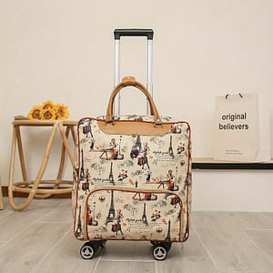 Stylish, Four-wheeled Trolley Case, Travel Bag, Short-distance Travel Luggage Bag, All-directional, Pull Handle Clothing, Shoes & Jewelry Shop Online at Dubai Trades