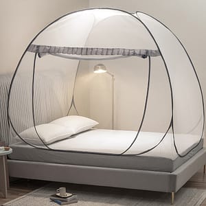 Summer Tent Mosquito Net No Installation Sitting Bed Mosquito Net U-shaped Zipper Mosquito Net Anti-fall Anti-mosquito Mosquito Net Outdoor Portable Mosquito Net Bed Canopies & Drapes Shop Online at Dubai Trades