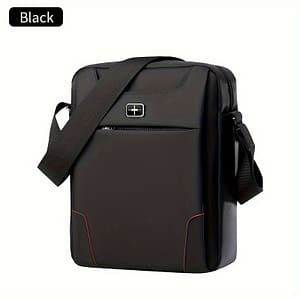 Swicky Swiss Men’s Shoulder Bag, Crossbody Bag, Men’ Bag, Business Casual Tote, Hanging Bag, Lightweight Small Square Bag In Black. Clothing, Shoes & Jewelry Shop Online at Dubai Trades