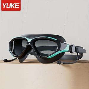 Swimming Goggles, Waterproof Large Frame Swimming Goggles For Men Women, Swimming Equipment Goggles Shop Online at Dubai Trades